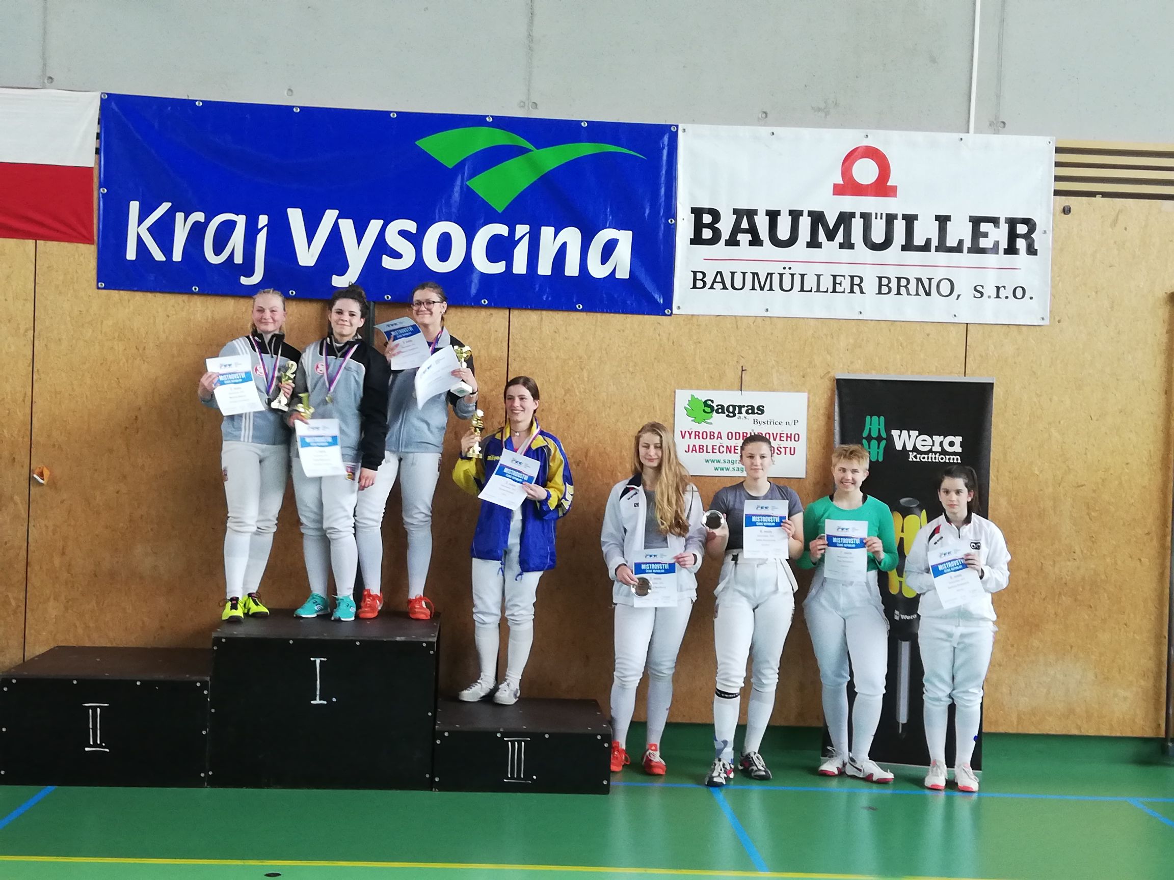 Bystřice 2019 - Víchová 3. místo